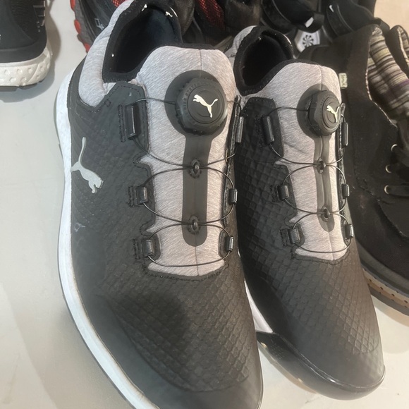 Puma Golf  PROADAPT ALPHACAT Disc Golf Shoe Black Gripping Traction Men Size 9.5 - Picture 8 of 8